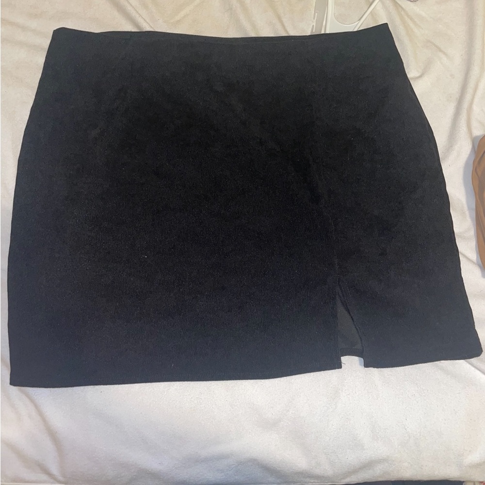 Plus Size Midi Skirt